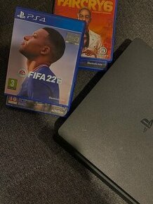 Ps4 slim 500gb plus hry 2 ovládače a stojan