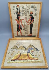 Egyptské hieroglyfy, obrazy