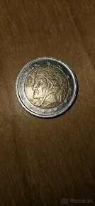 2 eurova minca Itálie 2002