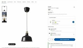 IKEA svetla,   -30% zlava