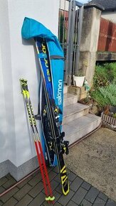 Lyze Salomon xrace 165 cm , obal, leki palice - 1