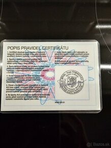 VIANOČNÝ DARČEK-Krásny dámsky prsteň s certifikátom. - 1