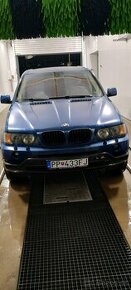 BMW X5 E53 blue generátion 8valec 210kw