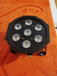 LED PAR 7x18w RGBW UV