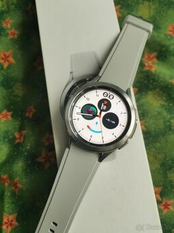 Samsung watch 4 classic 46mm silver v dobrom stave boli použ