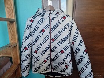 Zimná teplá bunda Tommy Hilfiger, veľkosť 10-12 rokov