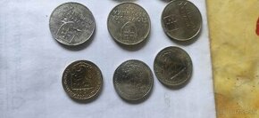 Slovenské a československe mince