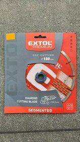 Kotúč rezný 180mm Extol Premium diamantový segmentový