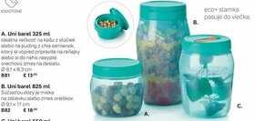 tupperware nadoba barel 825ml - 1