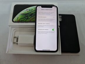 IPHONE XS SPACE GRAY 256GB ZÁRUKA - VEĽMI PEKNÝ STAV