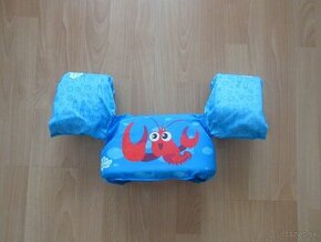 detská vesta na plávanie Puddle Jumper Lobster blue 20000379