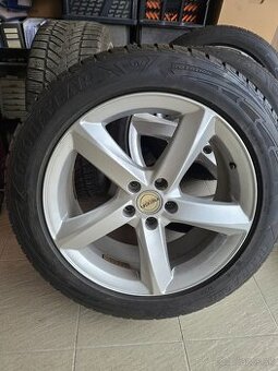 Hliníkové disky 8xR18 5x108 + letné pneumatiky 225/55 R18