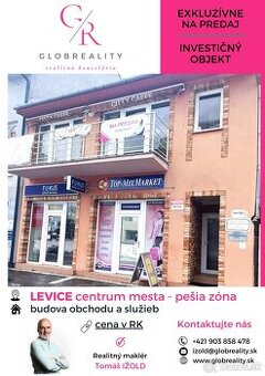 INVESTIČNÁ PRÍLEŽITOSŤ - CENTRUM LEVÍC