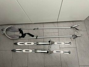 Ski set Thule chariot