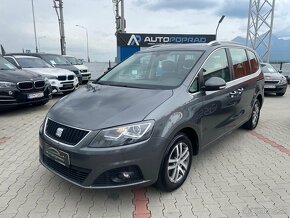 SEAT ALHAMBRA, 7 miestne, NA SR  KUPOVANE, 1.majitel