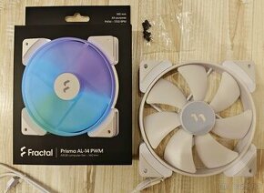 Fractal Design Prisma AL-14 ARGB PWM White + zaruka