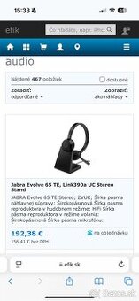 Predalm sluchadla Jabra Bluetooth