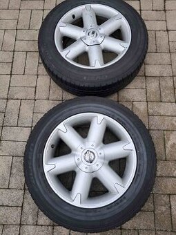 Alu disky 5x114,3 x R18 s pneu 22565R18 z Nissan Murano Z50