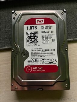 WD RED 1TB 5,4k 64MB SATA III 3,5'' WD10EFRX NASware 3.0