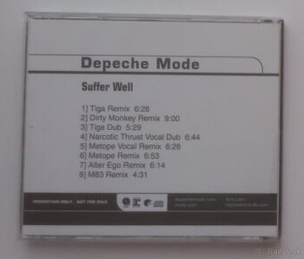 Depeche Mode US CD Promo Suffer Well