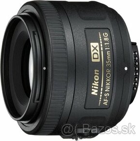 Objektív Nikkor Nikon F 35 mm F/1.8 AF-S DX G