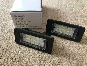 LED moduly osvetlenia ŠPZ pre BMW