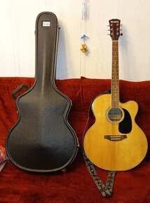 Elektroakustická gitara MARRIS SJ 1 CE Dowina Super Jumbo.