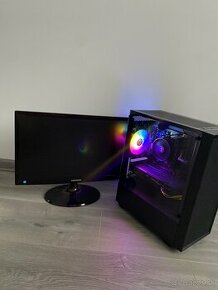 Herny Pc Ryzen 5 2600, RTX 2060 6GB, 8GB RÁM +MONITOR - 1