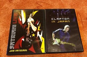 Gitarové DVD Joe Satriani / Eric Clapton