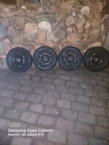 5x100 r14 165/70 r14 zimne fabia skoda vw rezerva audi seat