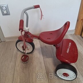 Trojkolka červená radio flyer