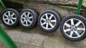 AUDI A6 Al. disky + zimné pneu 225/55 R17