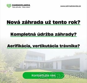 Realizácia a údržba záhrad