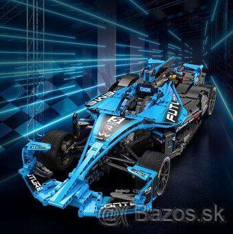 Technická stavebnica Formula E – nová 1667 dielov, RC+motory