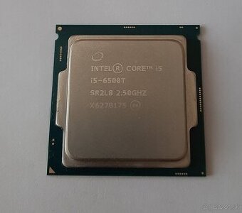 Predám Intel I5-6500T(4x2.5hz@3.1Ghz,6MB L3, LGA1151, 35W)