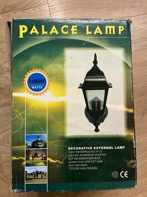 Exteriérové lampy (lampáše)