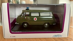 ŠKODA 1203 Vojenská sanitka 1:43 Abrex