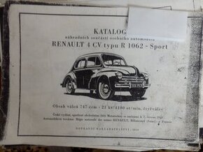 Predám Katalog ND na Renault