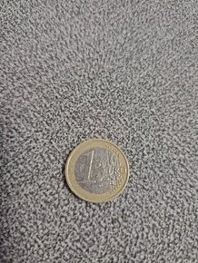 Chyborazba 1€ chýba E ( rok 2002)