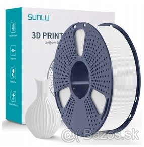 PETG filament SUNLU biela