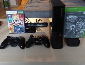 Xbox 360 + kinect + 2 hry zadarmo