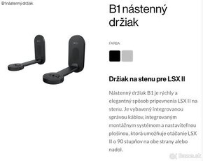 Nástenný držiak KEF B1 - 1