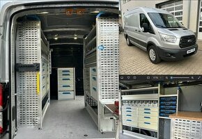 Ford Transit 2.2 Tdci, L1H2, regálový systém SORTIMO, DPH - 1