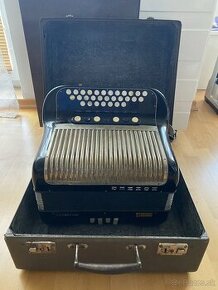 Heligonka Hohner Ouverture IV /4hlas/ CF + Remene a kufor