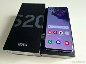 Samsung Galaxy S20 5G 12GB/128GB Cosmic Gray TOP STAV - 1