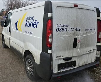 Rozpredám opel vivaro 2.0 diesel 84kw