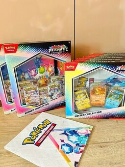 Pokemon Prismatic Evolution Binder + Poster