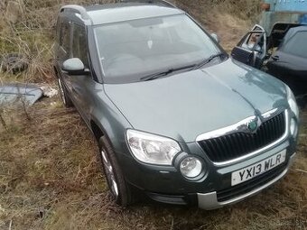 Rozpredám škoda yeti 2,0 tdi stvorkolka