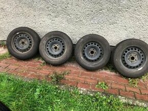 R15 zimná  sada rozteč 5x100 195/65 R15