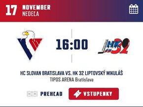 HC Slovan vs HK 32 LIptovský Mikuláš SKY box